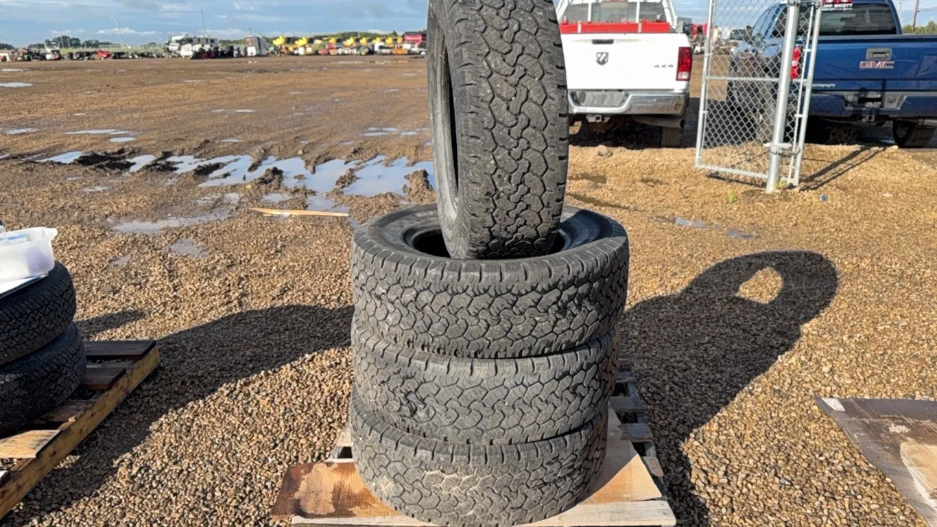 4-BF GOODRICH LT265/70R17 TIRES