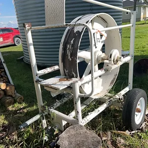 HOMEBUILT ELECTRIC DRIVEN WOOD SPLITTER ON TRANSPORT