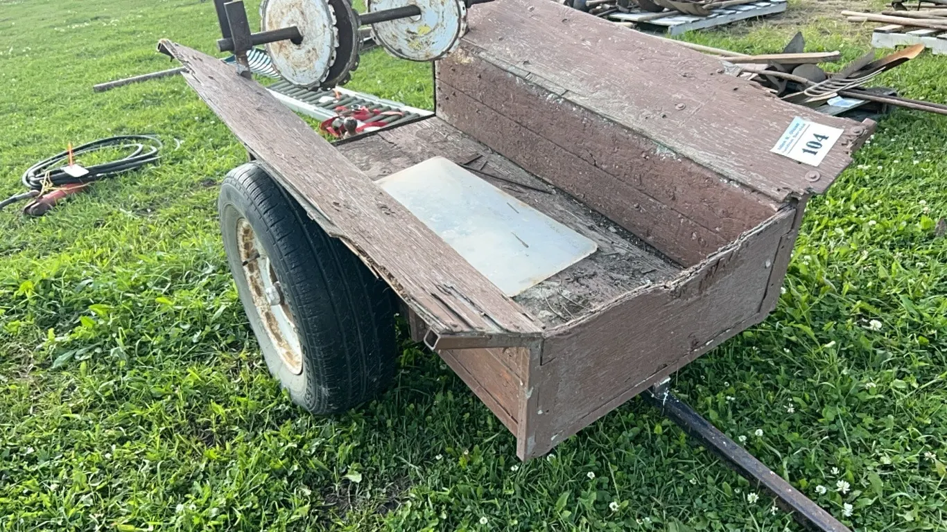 58"L S/A QUAD UTILITY TRAILER
