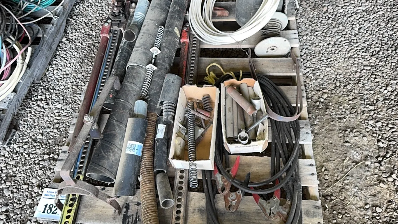 2 - JACKALLS, BOOSTER CABLES, FLEX PIPE, RAD HOSES & MORE