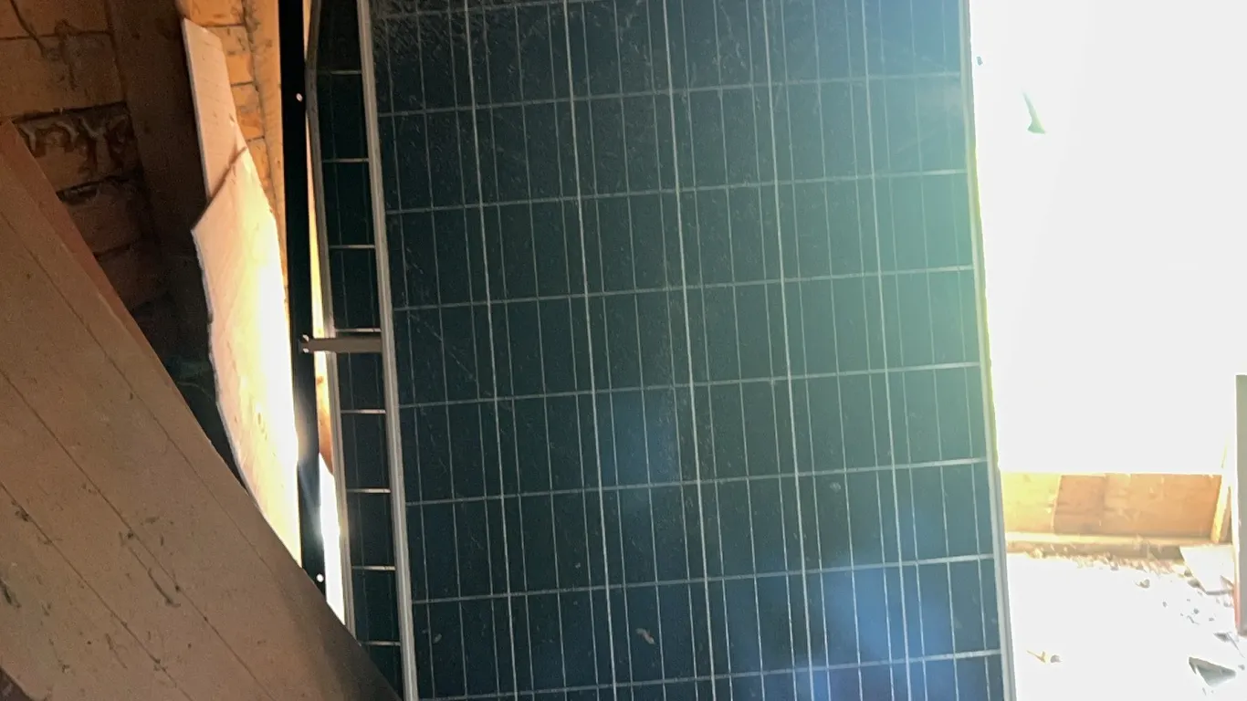 3 - 39"Wx64 1/2"L SOLAR PANELS - ALL HAVE DAMAGE FROM HAIL