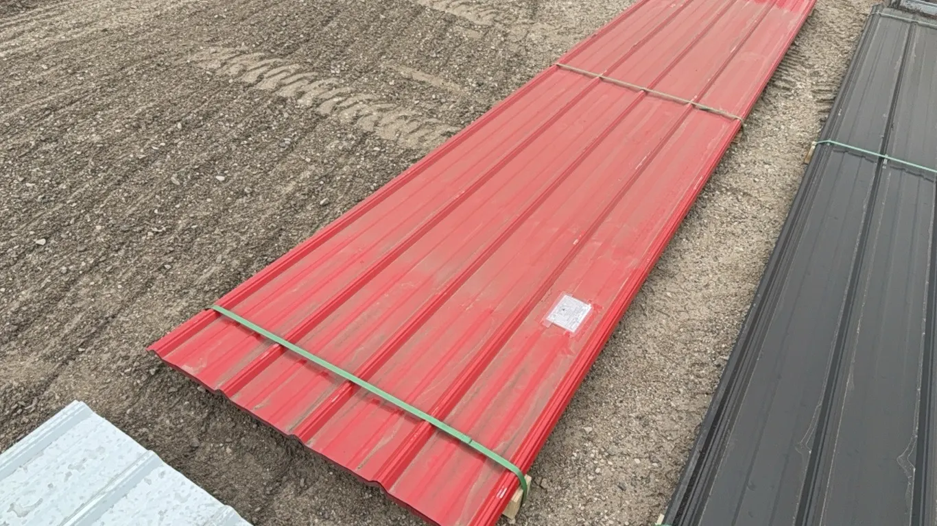 ID 9214 16ft Crimson Red Tin