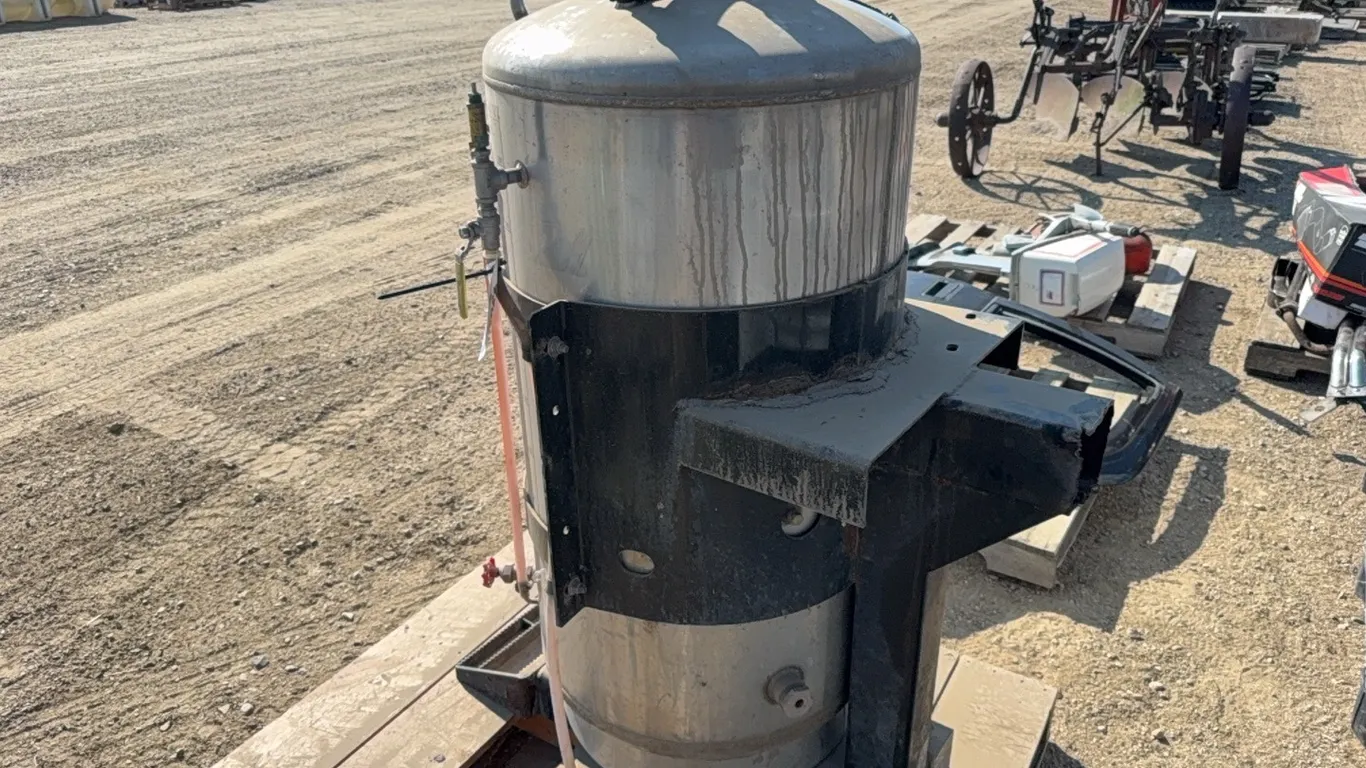 ID 4934 55gal Stainless Steel Tank