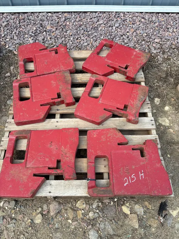 6- IH Suitcase Weights