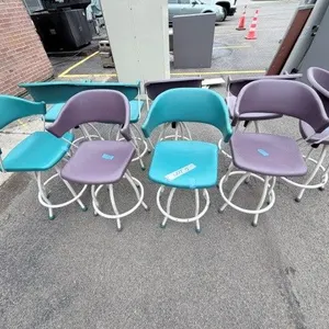 (9) Shop Stools with Backs