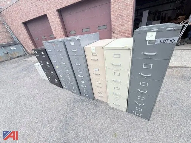(10) Filing Cabinets