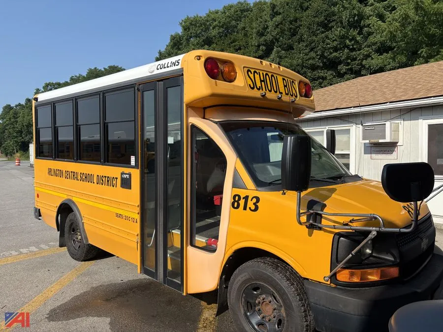 2016 Chevy Express G3500 Mini School Bus