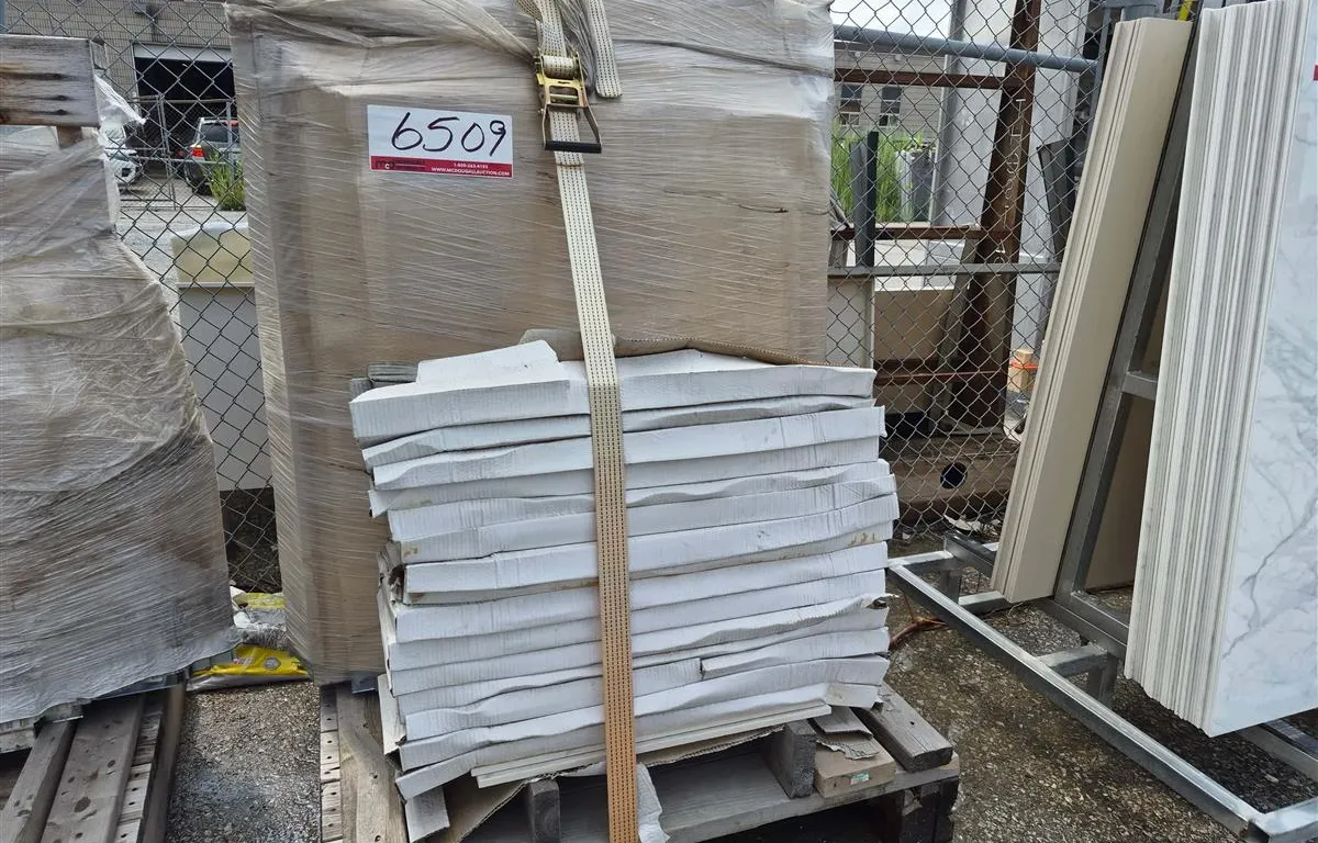 Pallet of Black Marble-Look Tile
UNRESERVED