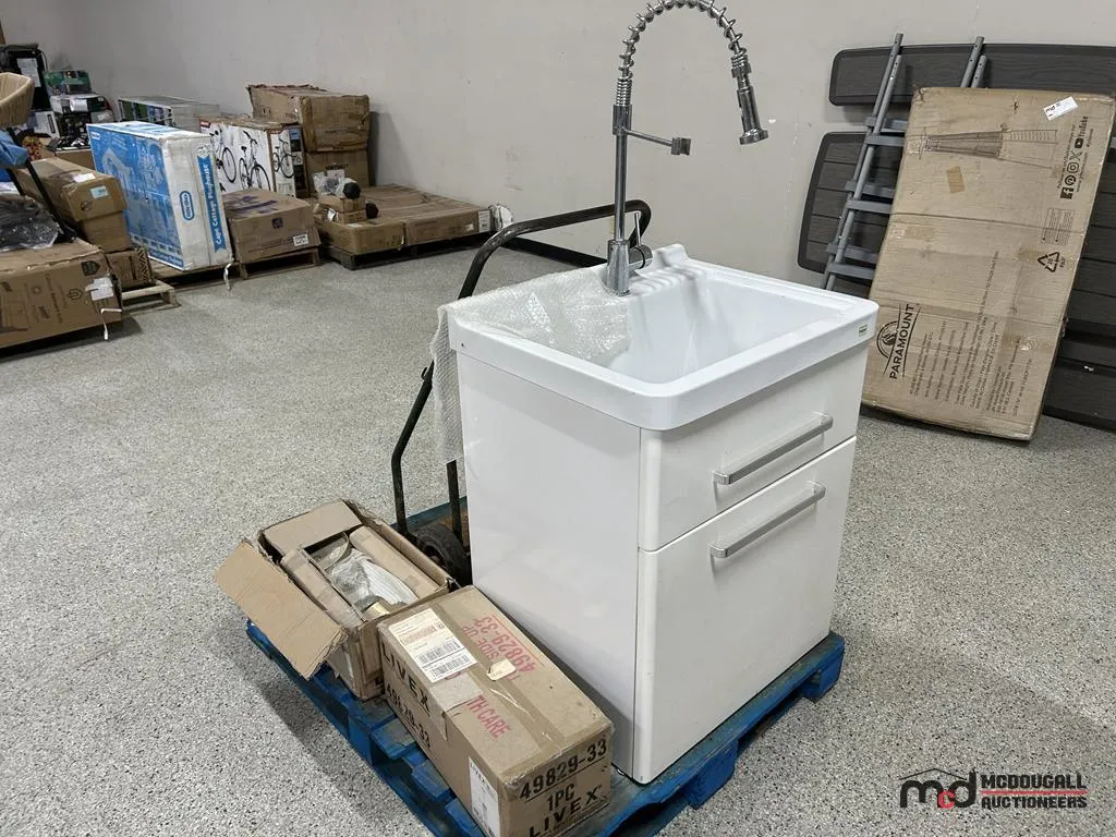 Livex Lights, Sink & Tank Cart
UNRESERVED