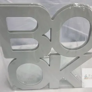 Winterworm "BOOK" Nonskid Metal Bookends, White, 4.5" x 5.3" x 5.9"
