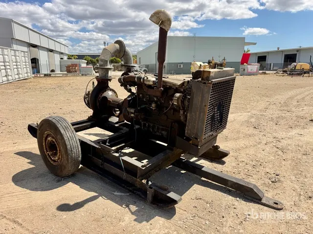 Custom Built F1722 Trailer-Mounted Water Pump