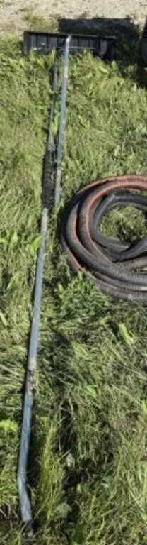 Roof Rake with Extension & Black Hose