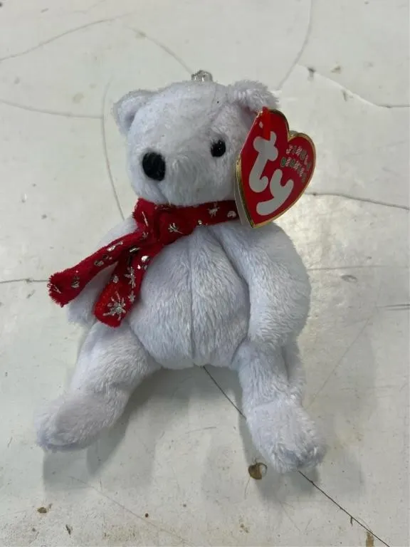 2000 Jingle Beanies baby - holiday teddy