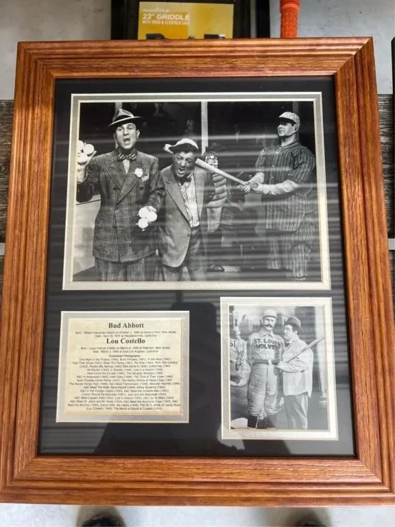 Vintage Bud Abbott and Lou Costello picture