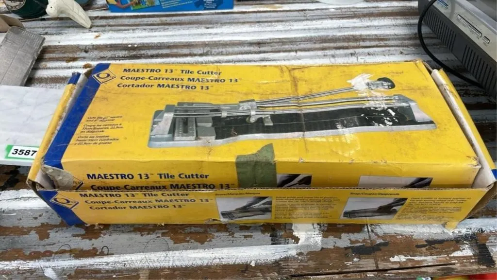 Maestro 13in tile cutter