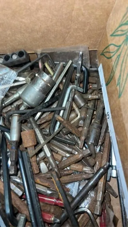 Box of assorted bits