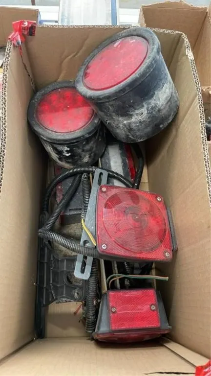Assortment of vehicle and trailer lights