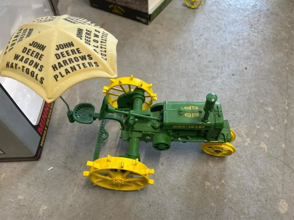John Deere die cast GP series tractor