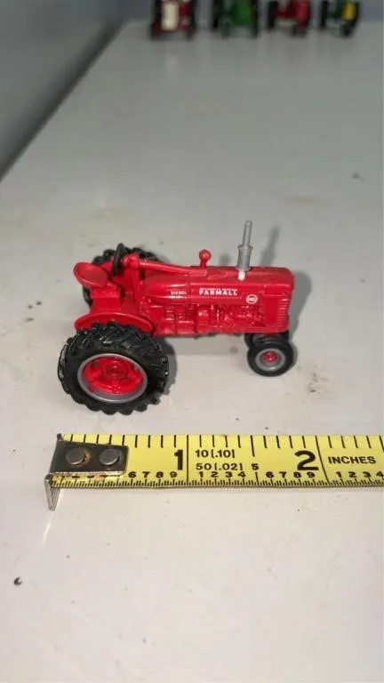 Farmall diecast tractor model - miniature