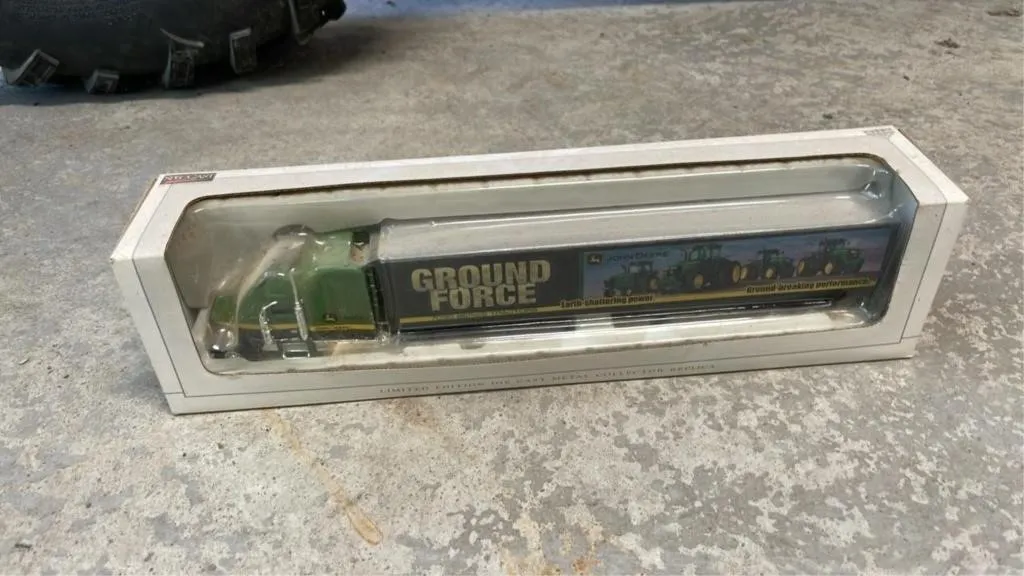 John Deere limited edition diecast semi-truck