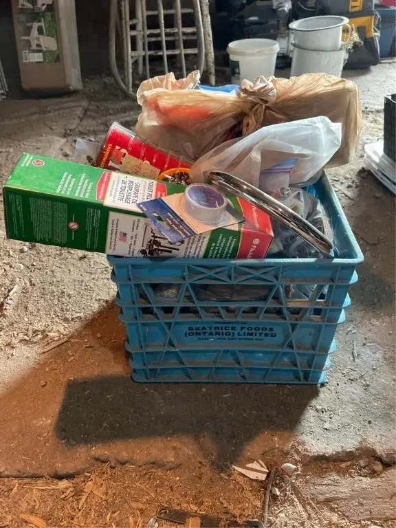 Crate of supplies
