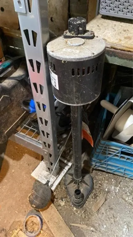 Sump pump as is