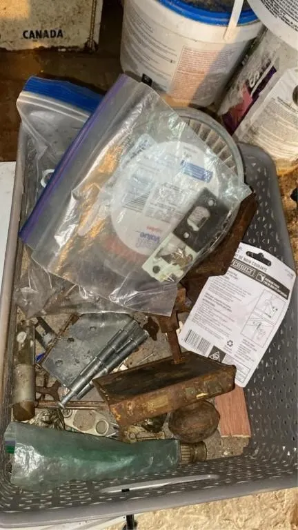 Antique door parts / hinges