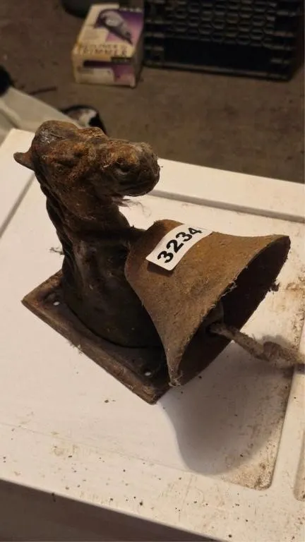 Horse Head Bell - Metal