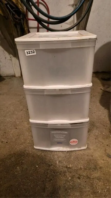 3 Drawer Storage Tower