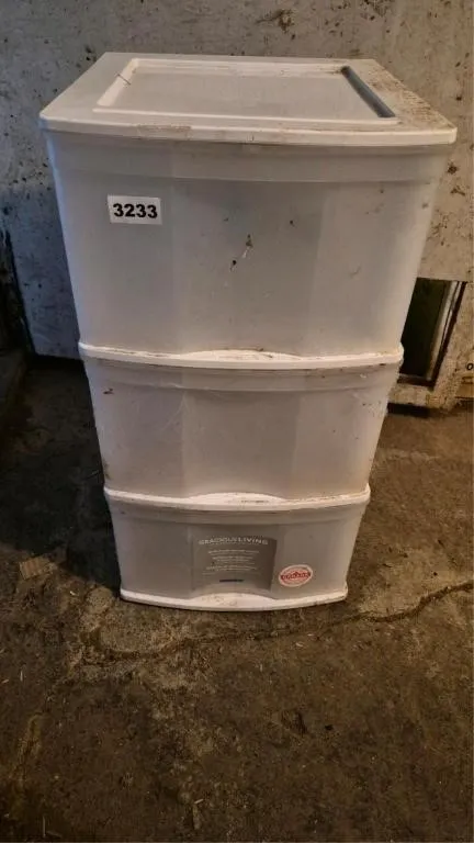 3 Drawer Storage Tower