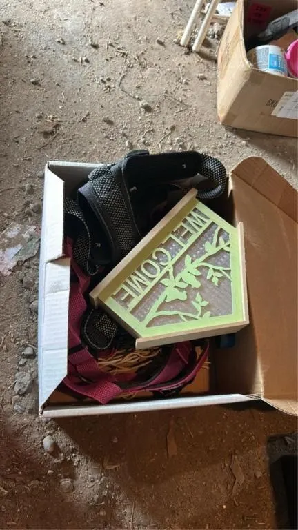 Dog harness and welcome