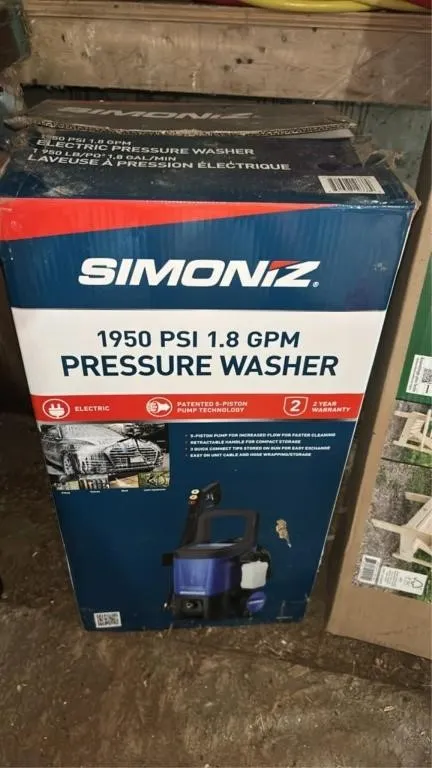 Simonez pressure washer