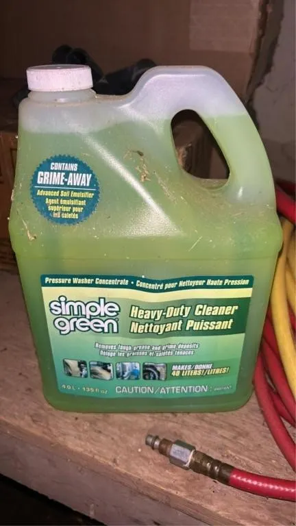 Heavy duty cleaner