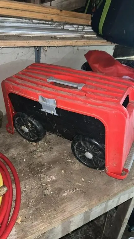 Tool box seat