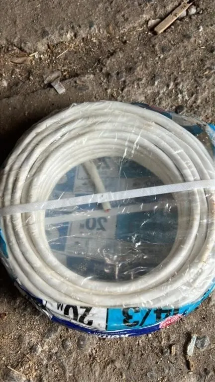 20m roll of 14/3 NMD90 wire with ground