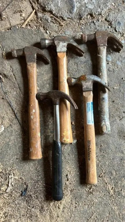 5 hammers