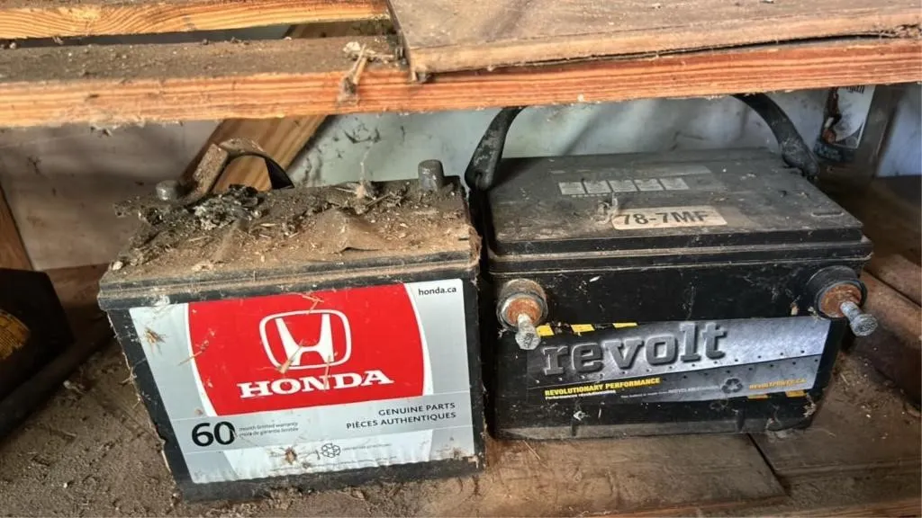 Two batteries as is