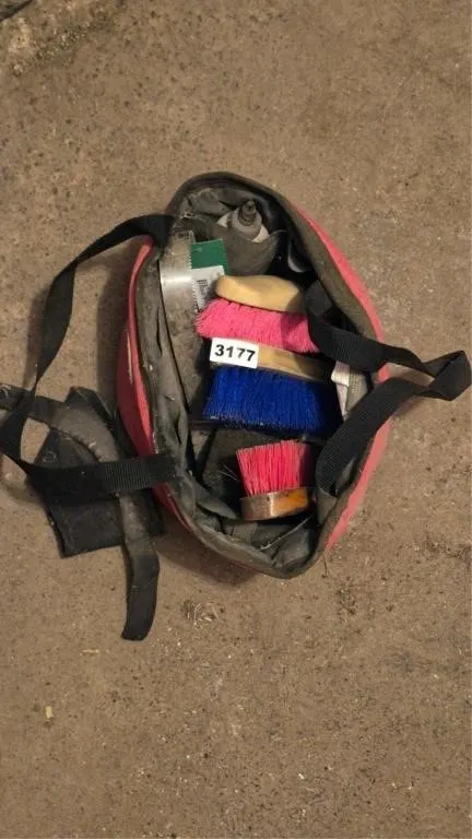 Grooming Bag & Contents