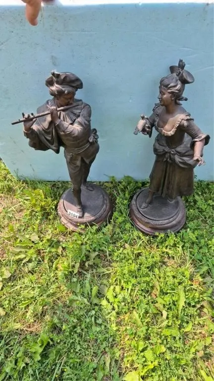 2 Metal Sculptures