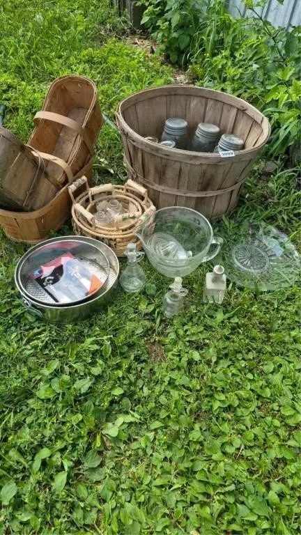 Kitchen Items + Baskets