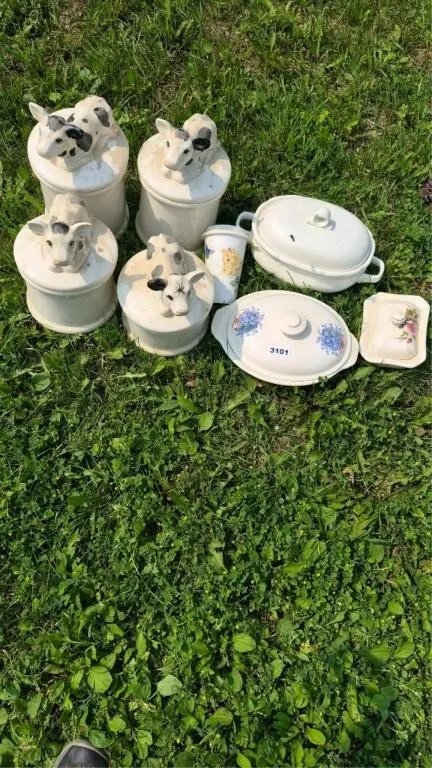 Ceramic Canisters + More