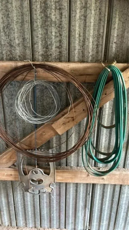 Wire and hose