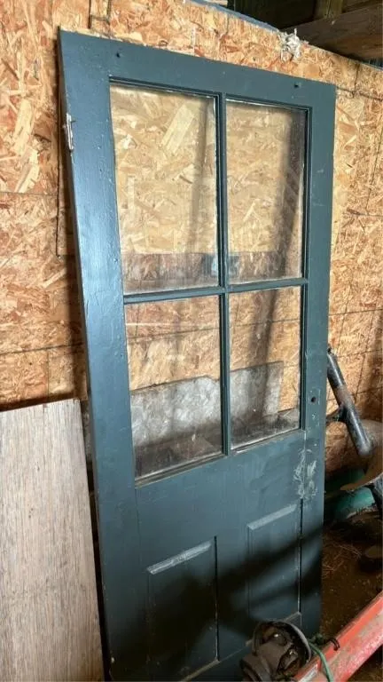 Wooden exterior door -34x78.5in