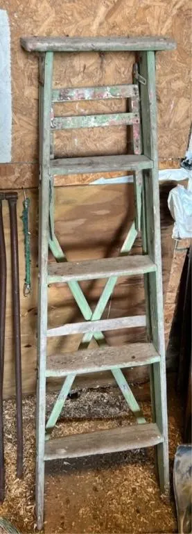 5ft wooden ladder