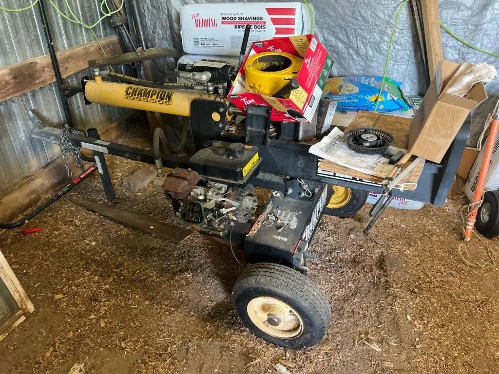 Champion wood splitter - as is