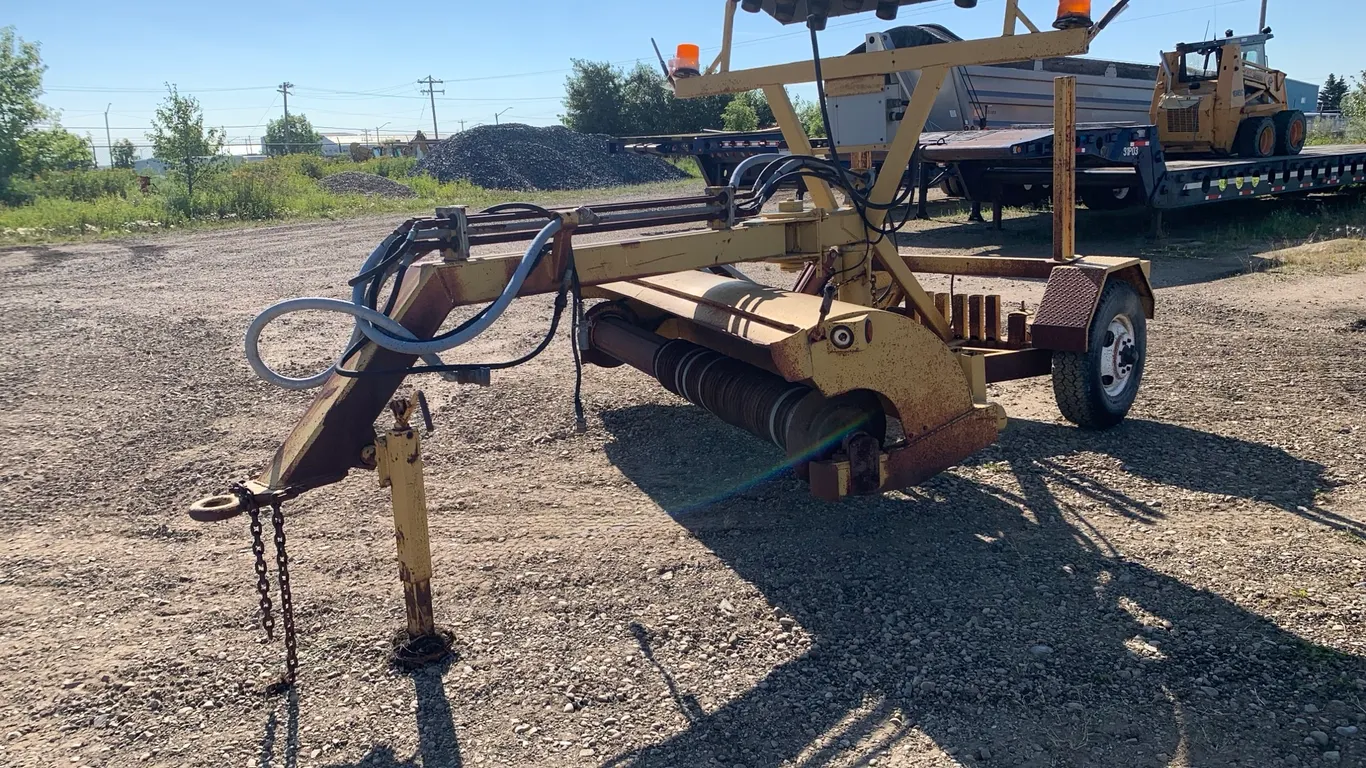 Shop Built Chip Sweeper