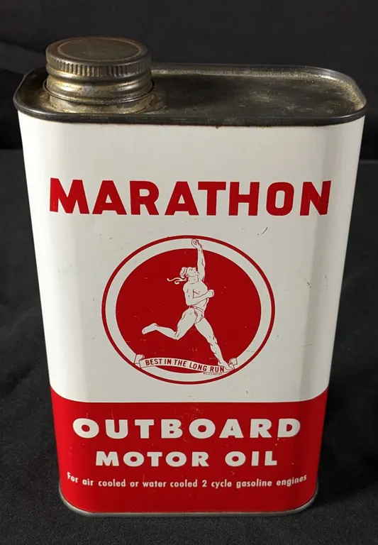 QUART CAN MARATHON OUTBOARD MOTOR OIL
