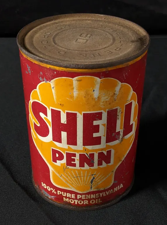 QUART CAN SHELL PENN MOTOR OIL