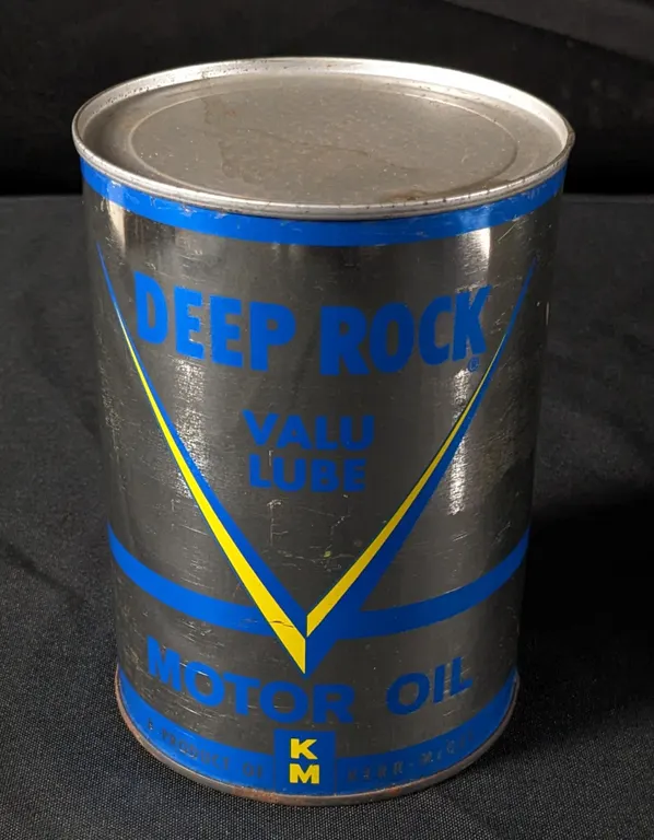 QUART CAN DEEP ROCK VALU LUBE MOTOR OIL