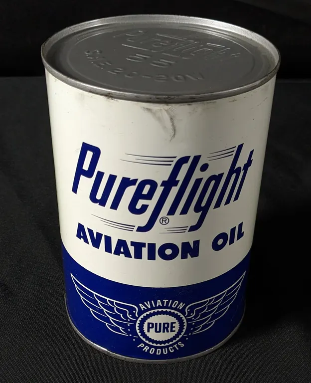 FULL QUART CAN PUREFLIGHT AVIATION OIL PURE